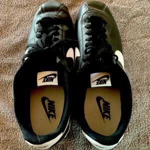 Women Size 11 Nike black Cortez sneakers